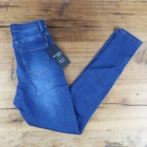 NVGTN NAVI BLUE HIGH RISE WAIST SKINNY JEAN SIZE SMALL NWT